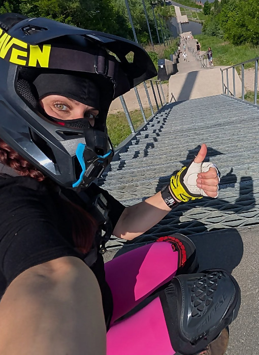 Two Wheels And A Ponytail